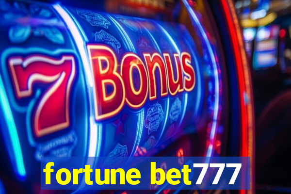 fortune bet777